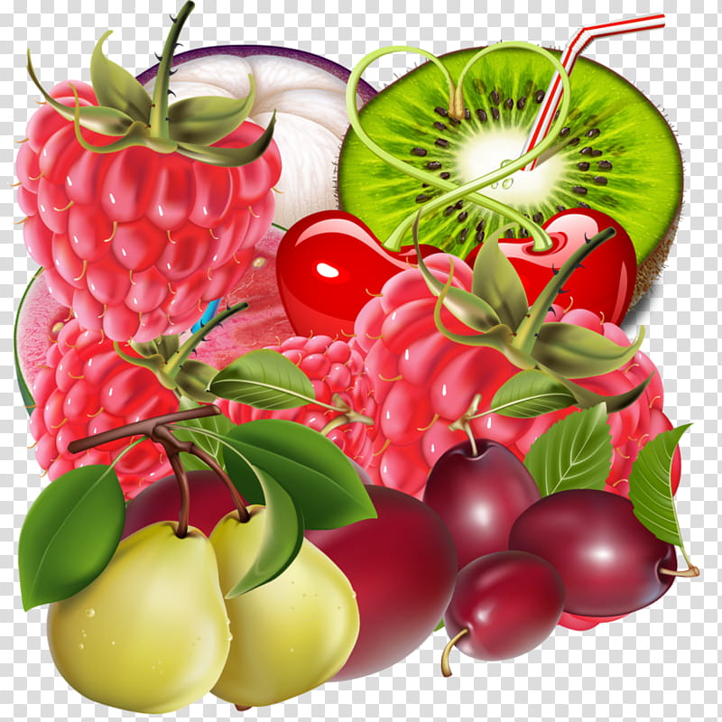Grape, Fruit, Pear, Kiwifruit, Cherries, Heap, Vegetable, Natural Foods transparent background PNG clipart