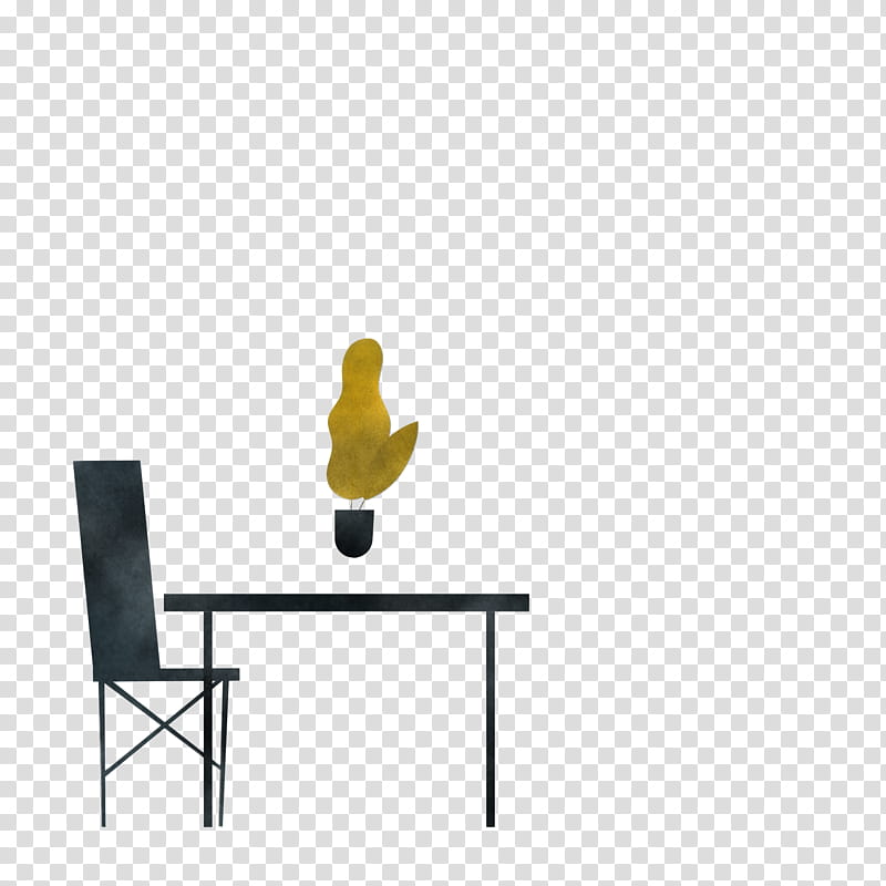 yellow line meter chair table, Statistics, Mathematics, Geometry transparent background PNG clipart