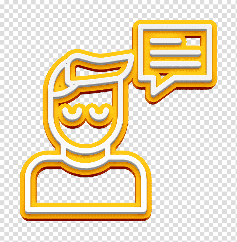 Startup icon Advisor icon Mentor icon, Yellow, Meter, Line, Cartoon, Symbol, Geometry transparent background PNG clipart