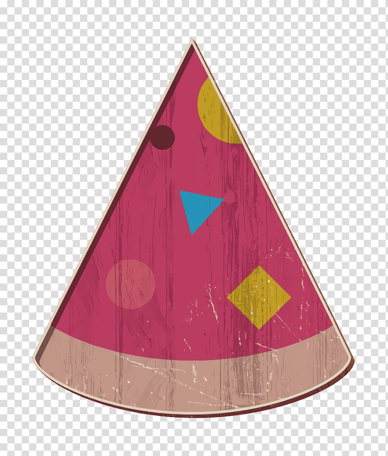 Party icon Pizza icon Food and restaurant icon, Party Hat, Triangle, Ersa Replacement Heater, Mathematics, Geometry transparent background PNG clipart