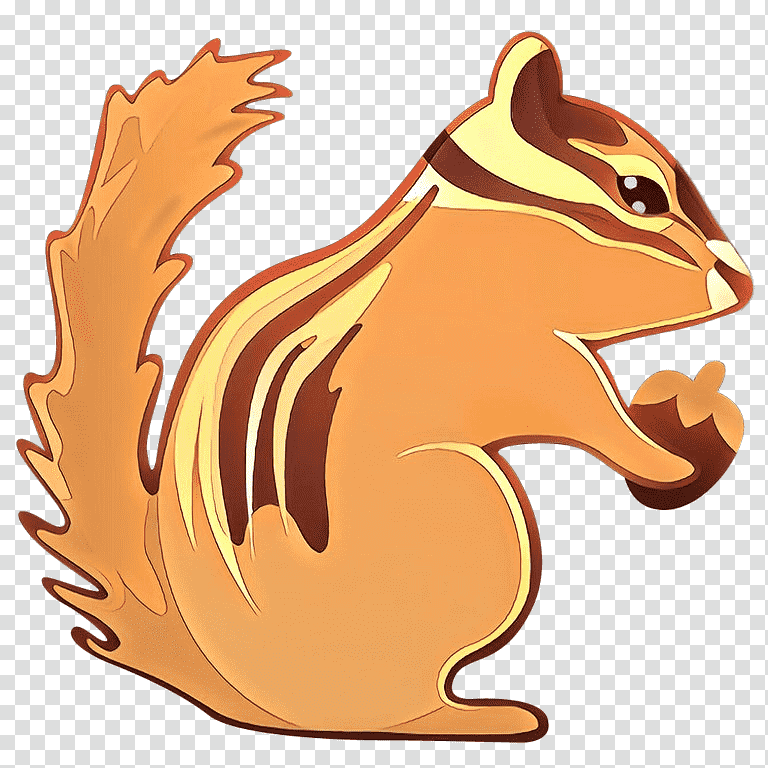 Whiskers Chipmunk Squirrel Cat Dog, Cartoon, Snout, Tail, Animal Figure, Eurasian Red Squirrel transparent background PNG clipart