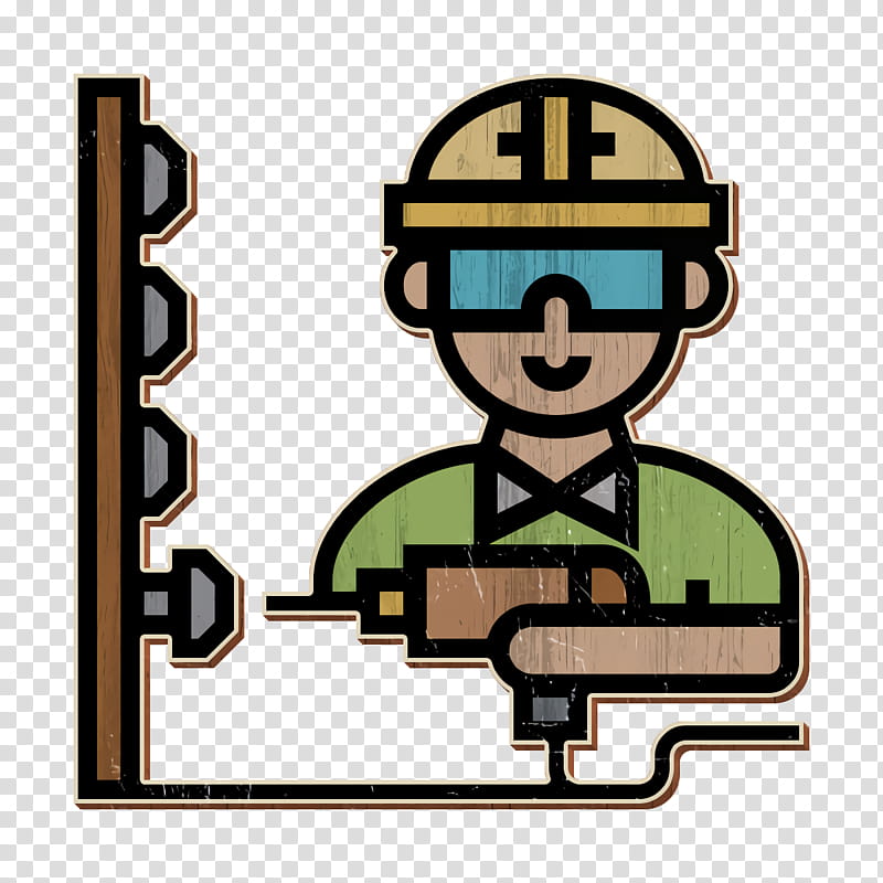 Construction Worker icon Repairman icon, Total Productive Maintenance, System, Organization, Production, Business, Software, Enterprise transparent background PNG clipart