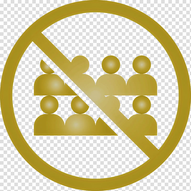 Crowd people Coronavirus Corona, Avoid Virus, Circle, Symbol transparent background PNG clipart