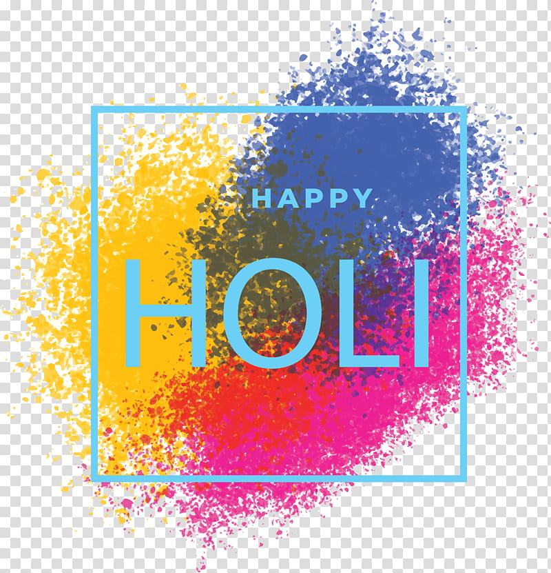 happy holi, Text, Yellow, Line, Circle, Logo transparent background PNG clipart