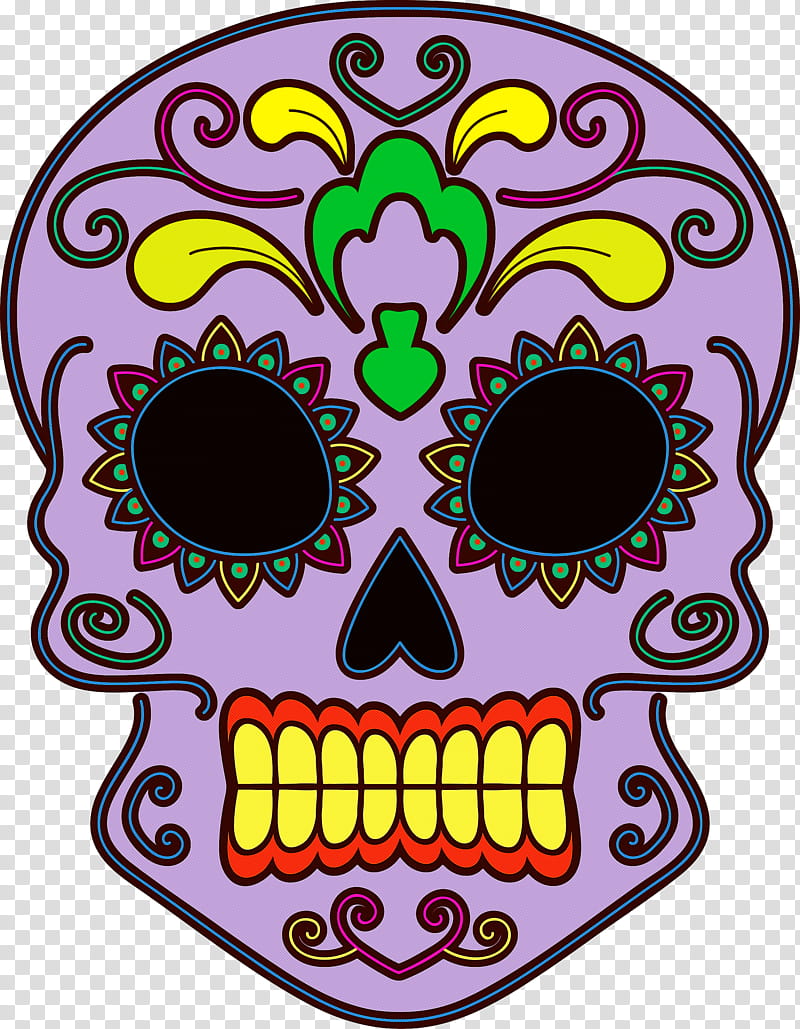 Calavera Day of the Dead Día de Muertos, Dia De Muertos, Skull, Guitar, Acoustic Guitar, Visual Arts, Electric Guitar, C F Martin Company transparent background PNG clipart