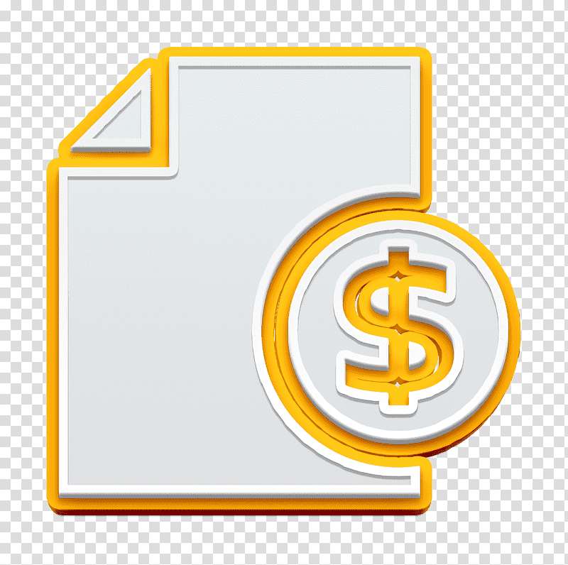 business icon I Love Shopping icon Money Report icon, Document Icon, Logo, Yellow, Icon Pro Audio Platform, Line, Signage transparent background PNG clipart