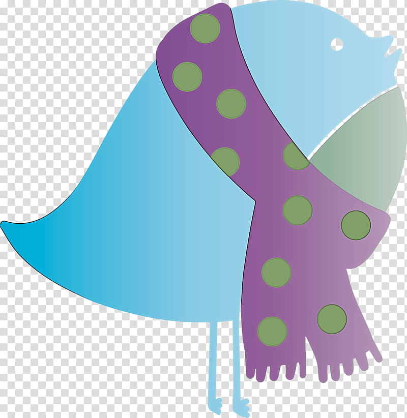 Polka dot, Winter Bird, Christmas Bird, Cartoon Bird, Green, Turquoise, Violet, Purple transparent background PNG clipart