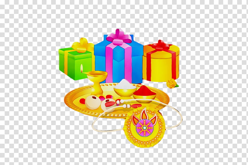 yellow meter, Raksha Bandhan, Rakshabandhan, Rakhi Pournima, Saluno, Ujjwal Silono, Rakri, Watercolor transparent background PNG clipart