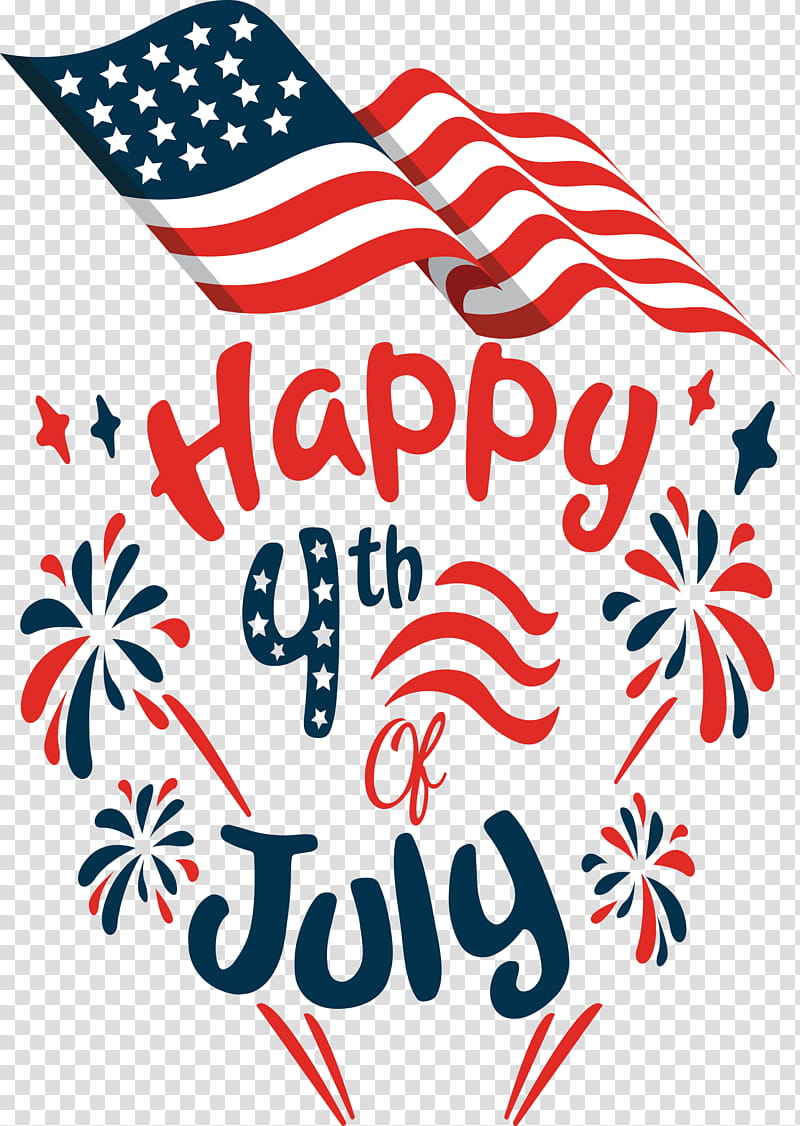 Fourth of July US Independence Day, Logo, Drawing, Calligraphy, Cartoon transparent background PNG clipart