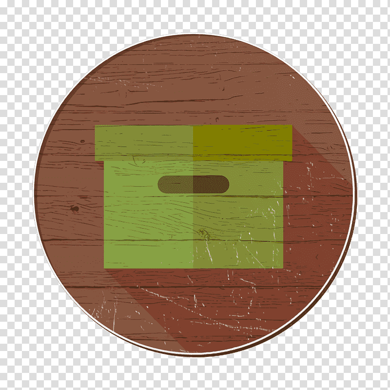 Ecommerce icon Box icon, Wood Stain, Circle, M083vt, Yellow, Meter, Precalculus transparent background PNG clipart