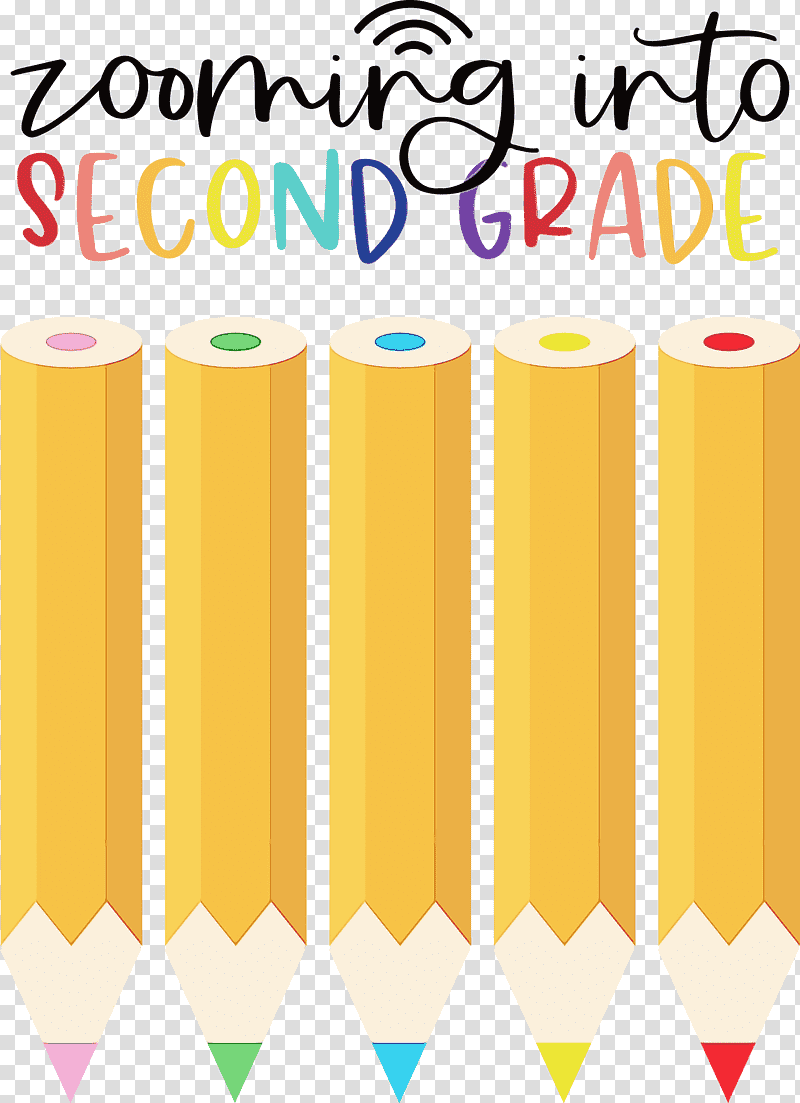 yellow line meter pattern mathematics, Back To School, Second Grade, Watercolor, Paint, Wet Ink, Geometry transparent background PNG clipart