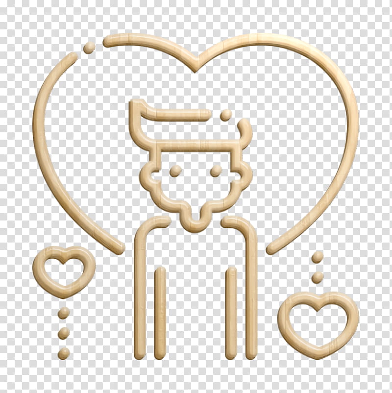 Man icon Love and romance icon Romantic Love icon, Line, Brass, Symbol, Metal transparent background PNG clipart