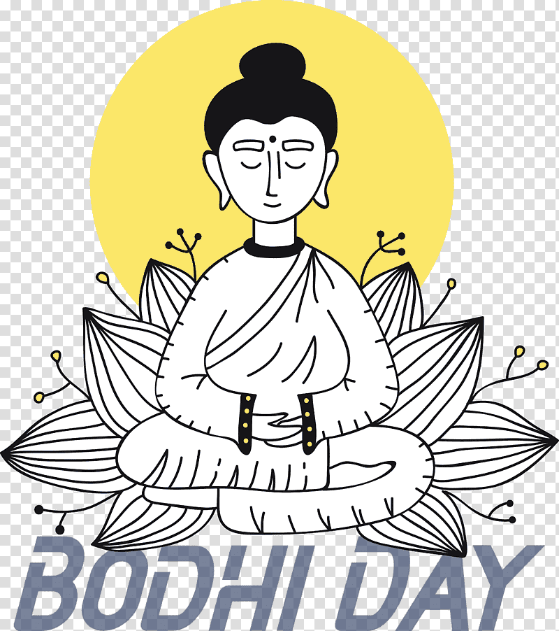 bodhi day bodhi, Vesak, Buddhas Birthday, Bodhi Tree Bodhgaya Bihar, Sangha, Pali, Triratna transparent background PNG clipart