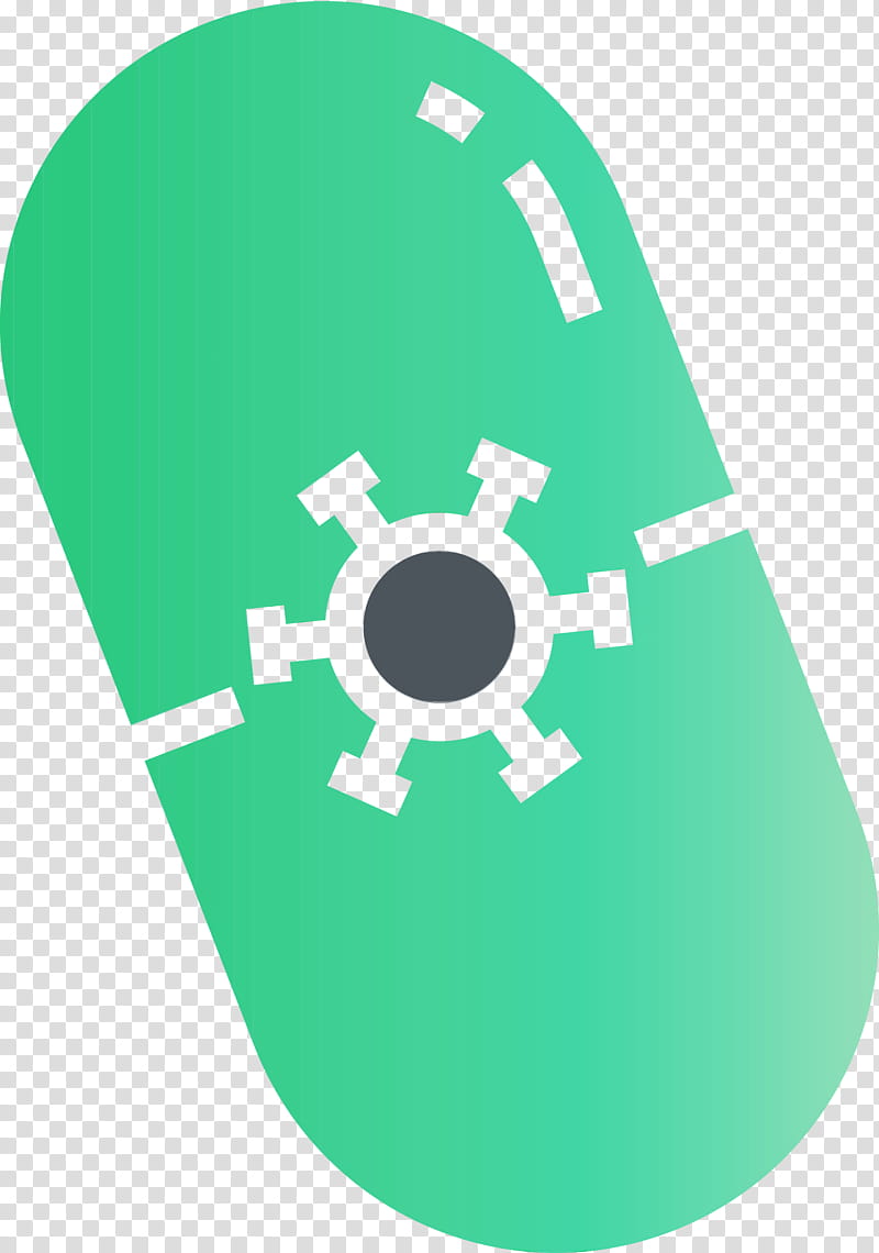 green technology circle symbol, Capsule, Coronavirus, Corona Virus, Watercolor, Paint, Wet Ink transparent background PNG clipart