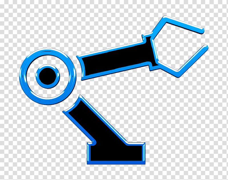 Robotic arm icon Robot icon Tools and utensils icon, Share Icon, Drawing transparent background PNG clipart