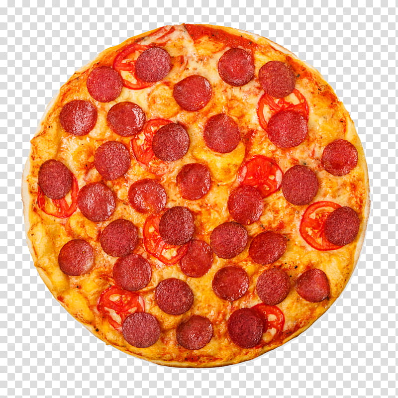 pepperoni pizza sausage junk food food, Dish, Ventricina, Meat, Cuisine, Pizza Cheese, Ingredient, Italian Food transparent background PNG clipart