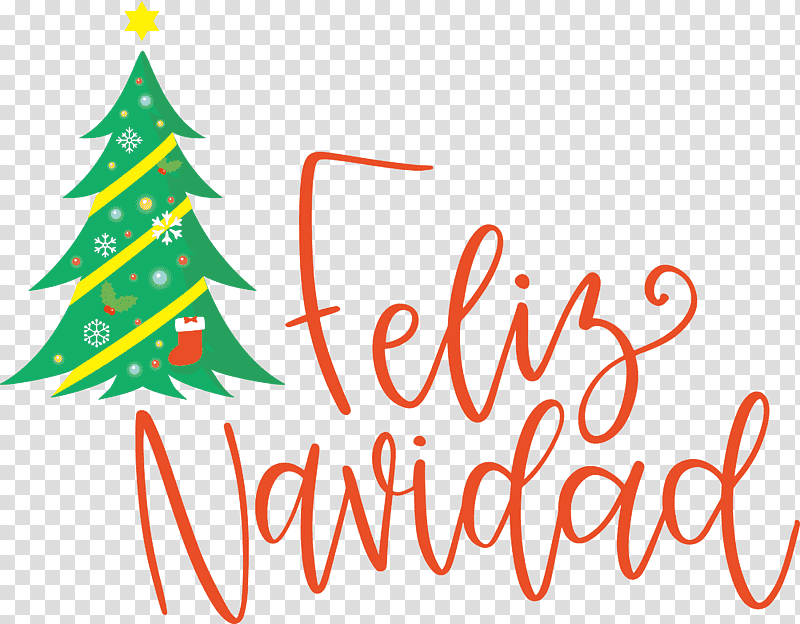 Feliz Navidad Christmas Xmas, Christmas , Christmas Tree, Christmas Day, Holiday Ornament, Christmas Ornament, Logo transparent background PNG clipart