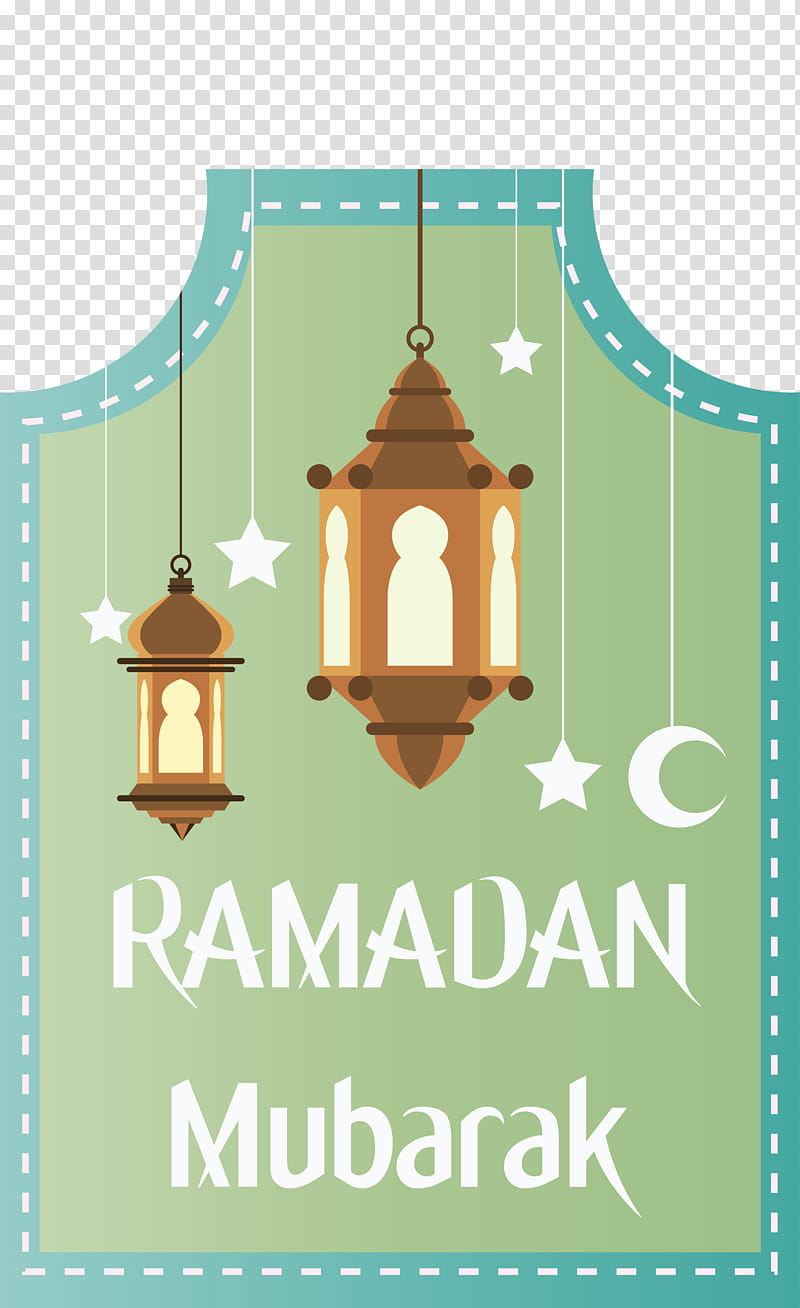 Ramadan Kareem, Logo, Typography, Text, Lighting, Teal, Lantern, English Language transparent background PNG clipart