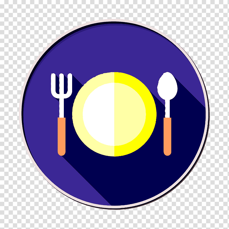 Hotel icon Plate icon Restaurant icon, Pizza, Tableware, Vegetarian Cuisine, Fork, Pizza Cutter, Spoon transparent background PNG clipart
