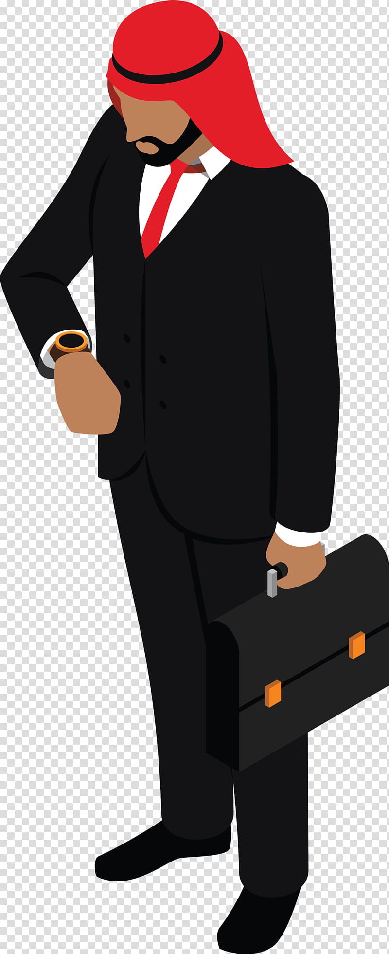 Arabic culture, Cartoon, Character, Gentleman, Tuxedo M, Character Created By transparent background PNG clipart