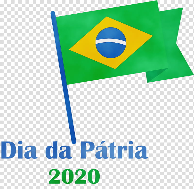 logo font green area line, Brazil Independence Day, Sete De Setembro, Dia Da Pátria, Watercolor, Paint, Wet Ink, Meter transparent background PNG clipart