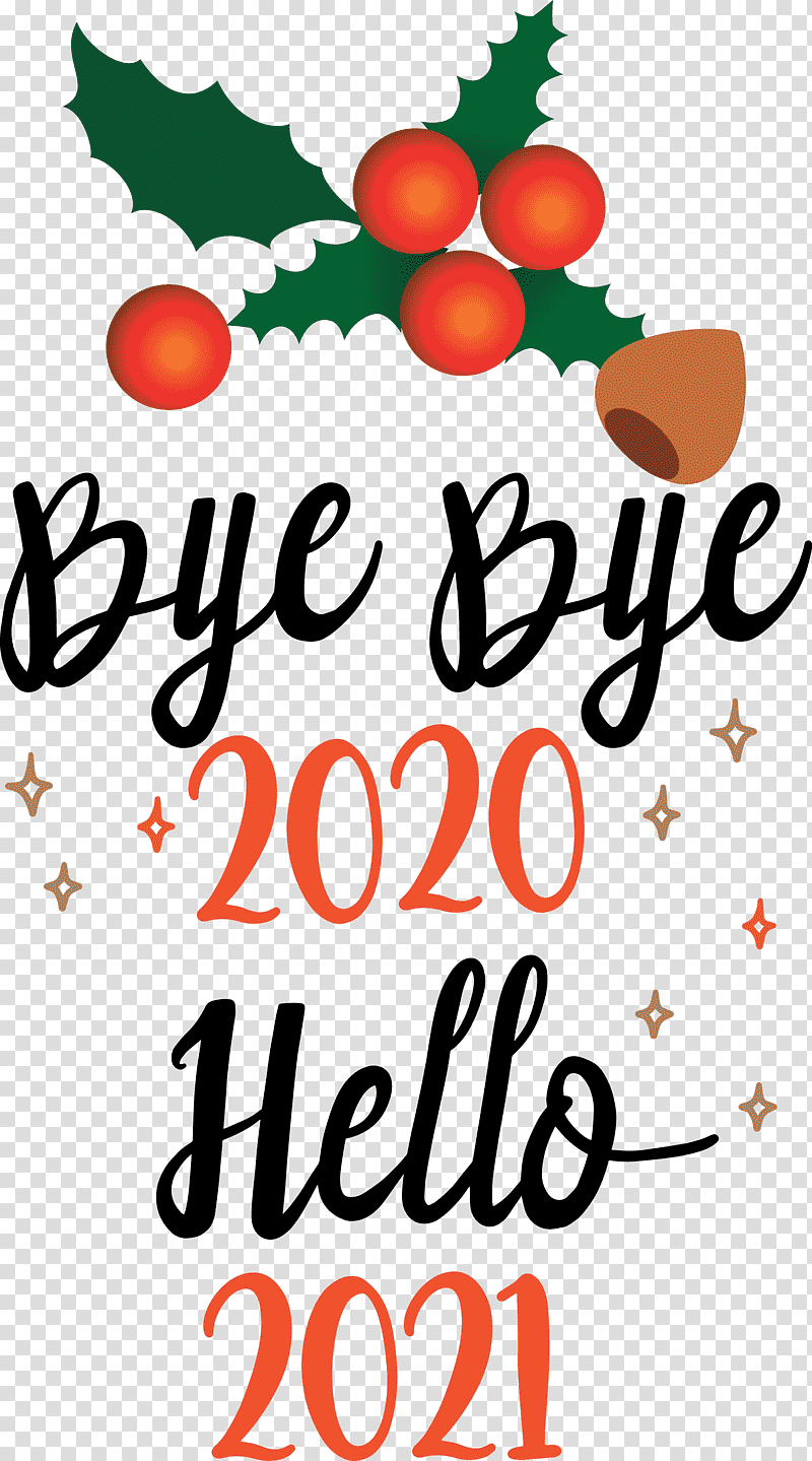 Hello 2021 Year Bye bye 2020 Year, New Year, Holiday, Thanksgiving, Bienvenue 2021, Indian Food Corner, Christmas Day transparent background PNG clipart