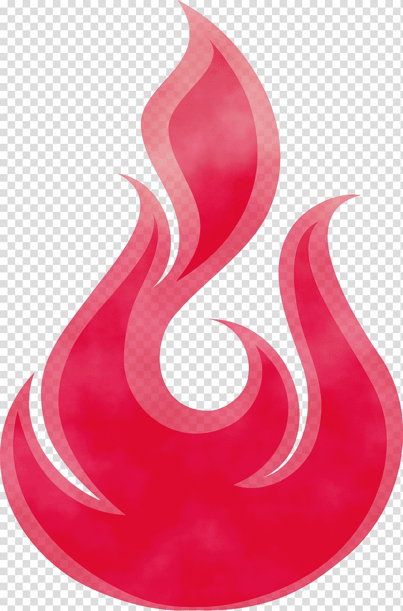 red, Fire, Flame, Watercolor, Paint, Wet Ink transparent background PNG clipart