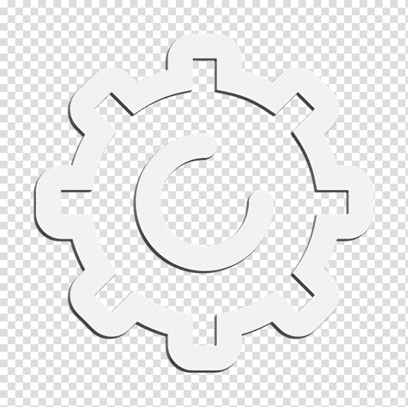 Settings icon Creative Outlines icon Gear icon, Computer Program, Computer Application, Software transparent background PNG clipart