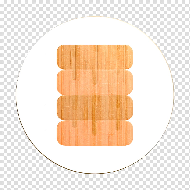 Restaurant icon Ribs icon Meat icon, Orange, Peach, Finger, Rectangle, Side Dish, Cuisine transparent background PNG clipart