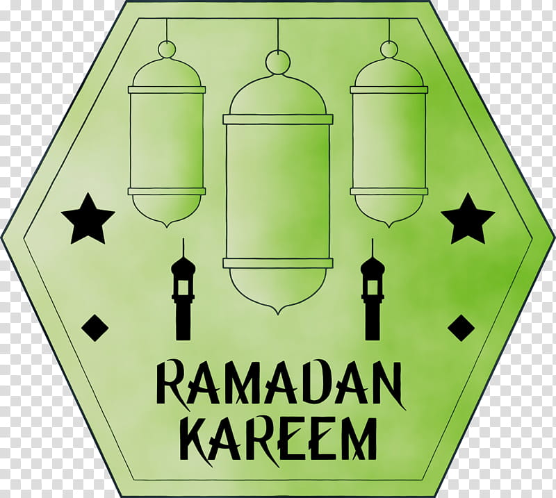 logo font green line text, Ramadan Kareem, Watercolor, Paint, Wet Ink, Recreation, Mathematics, Geometry transparent background PNG clipart