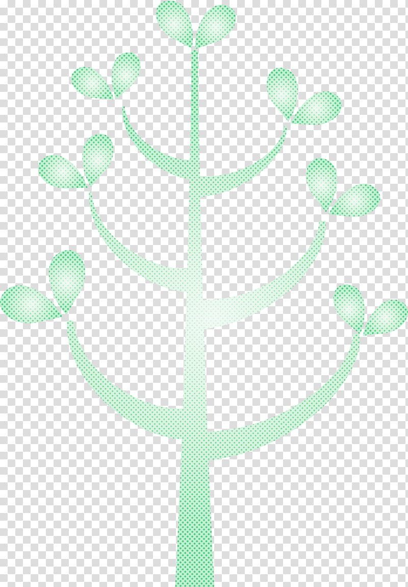 green leaf symbol plant plant stem, Cartoon Tree, Abstract Tree, Tree transparent background PNG clipart