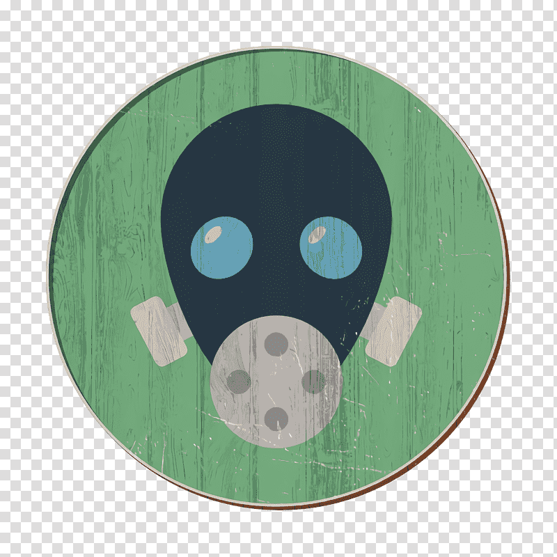 Gas mask icon Energy and Power icon, Circle, Snout, Green, Cartoon, Precalculus, Mathematics transparent background PNG clipart