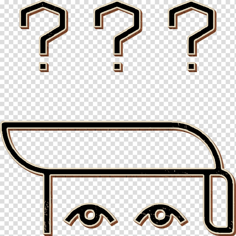 Doubt icon Life skill icon Question icon, Line, Meter, Mathematics, Geometry transparent background PNG clipart