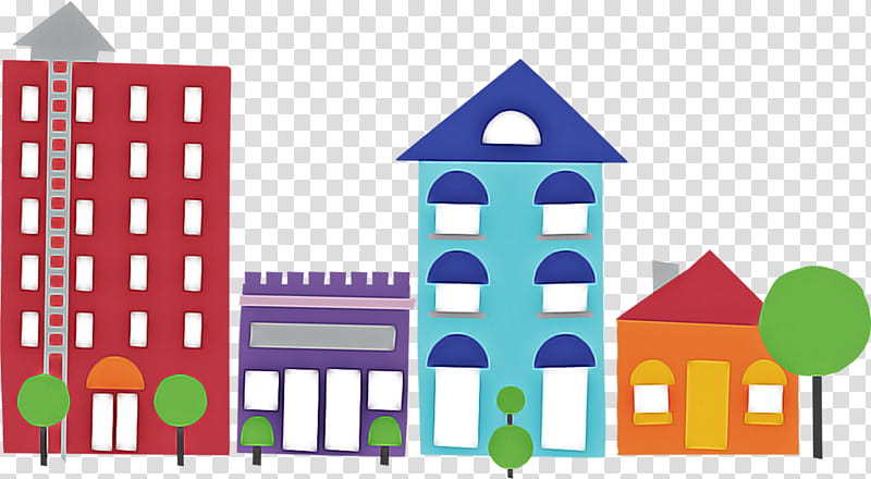 toy block facade stuffed toy building facade pattern, Cartoon transparent background PNG clipart