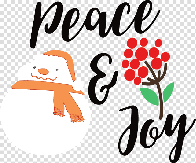 logo peace cartoon calligraphy data, Peace And Joy, Watercolor, Paint, Wet Ink transparent background PNG clipart