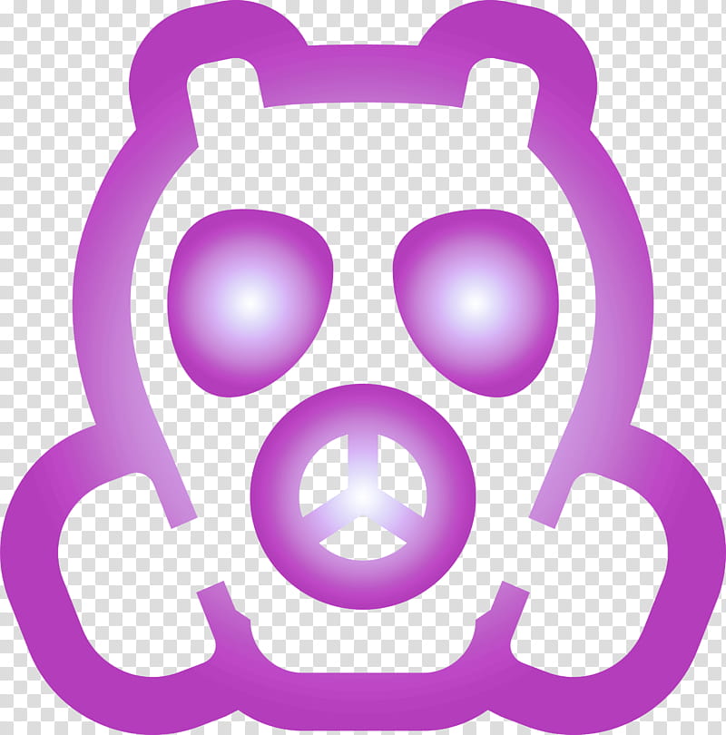 Gas mask, Purple, Violet, Pink, Circle, Magenta transparent background PNG clipart