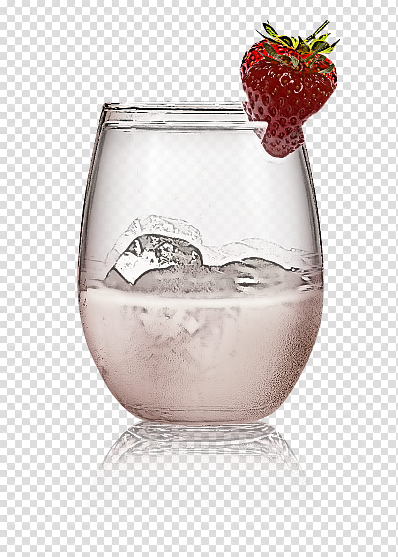 Strawberry, Drink, Food, Fruit, Strawberries, Glass, Nonalcoholic Beverage, Highball Glass transparent background PNG clipart