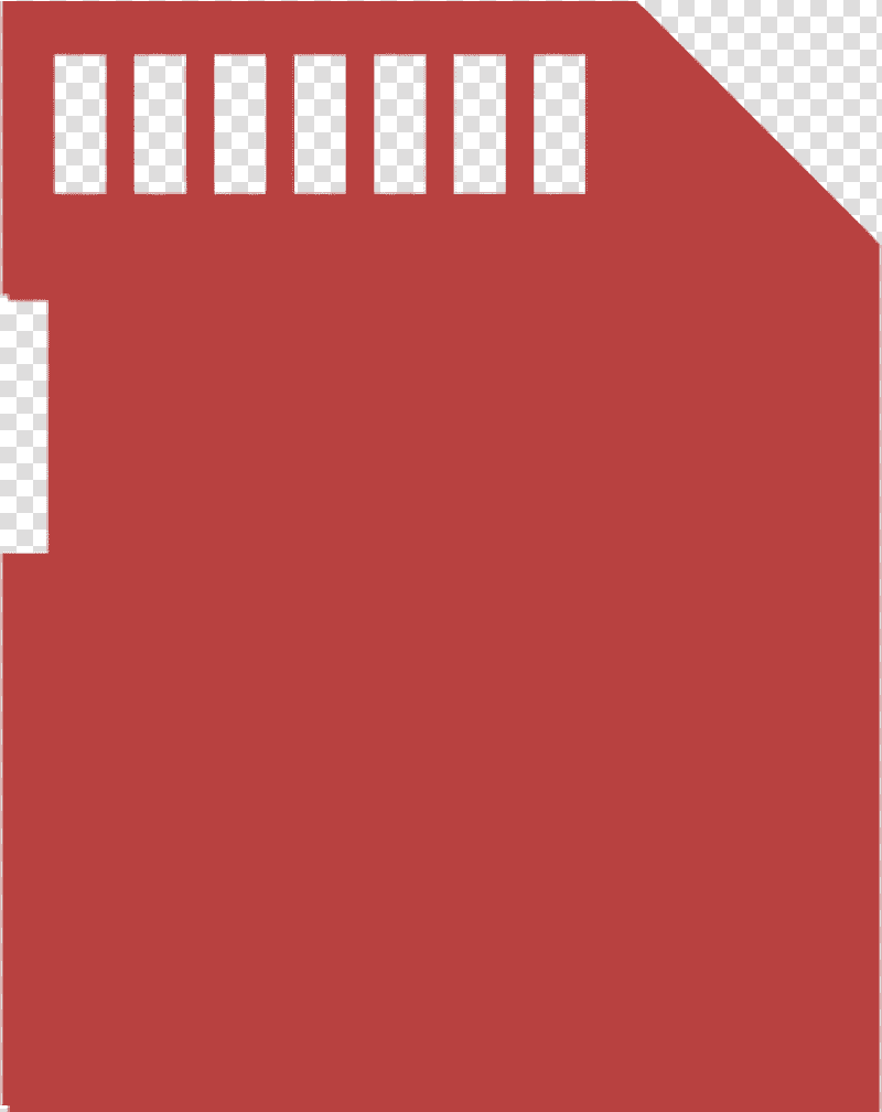 technology icon Computer Icons icon Micro SD card icon, Logo, Red, Line, Meter, Geometry, Mathematics transparent background PNG clipart