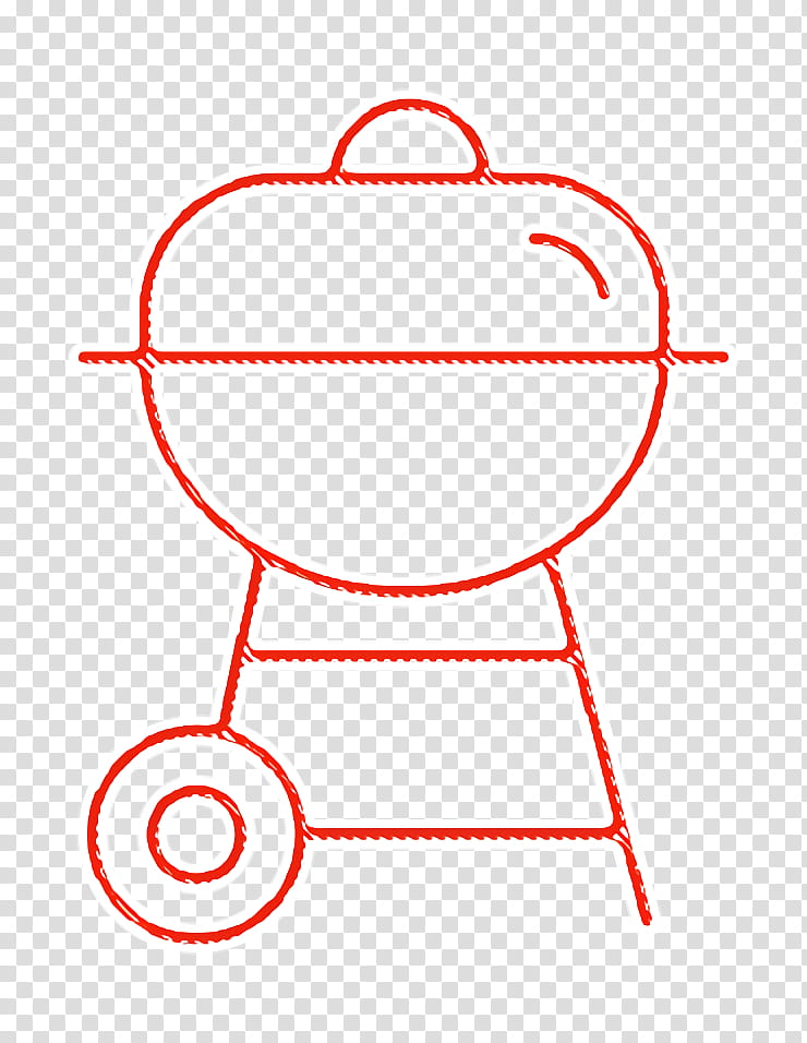 Bbq icon Grill icon, Angle, Line, Point, Red, Area, Black And White
, Meter transparent background PNG clipart