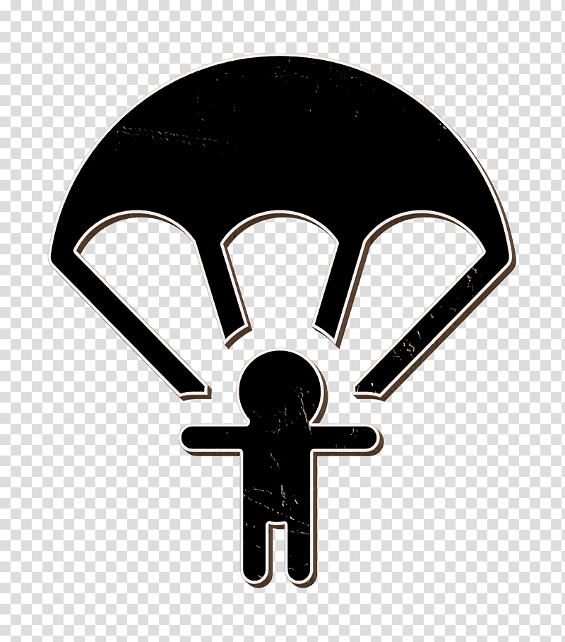 Jump icon parachute icon Military Fill icon, Sports Icon, Parachuting, Craig Derricott Limited, Free Fall, Tandem Skydiving, Drop Zone transparent background PNG clipart