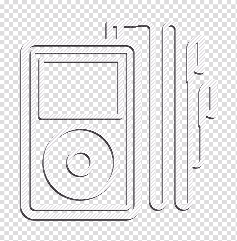 technology icon Detailed Devices icon Music player icon, Mp3 Icon, Logo, Rectangle, Ipod, Meter, Multimedia transparent background PNG clipart