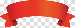 Arch Ribbon, Red, Orange transparent background PNG clipart