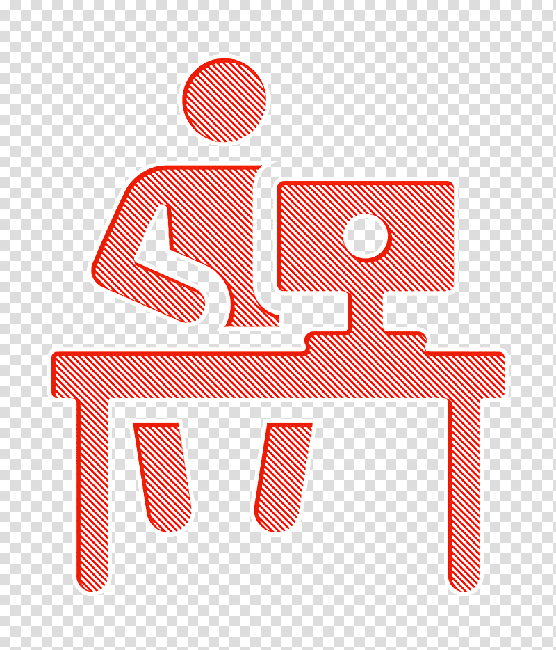 Work icon Day in the office pictograms icon Workplace icon, Logo, Computer, Emoji transparent background PNG clipart