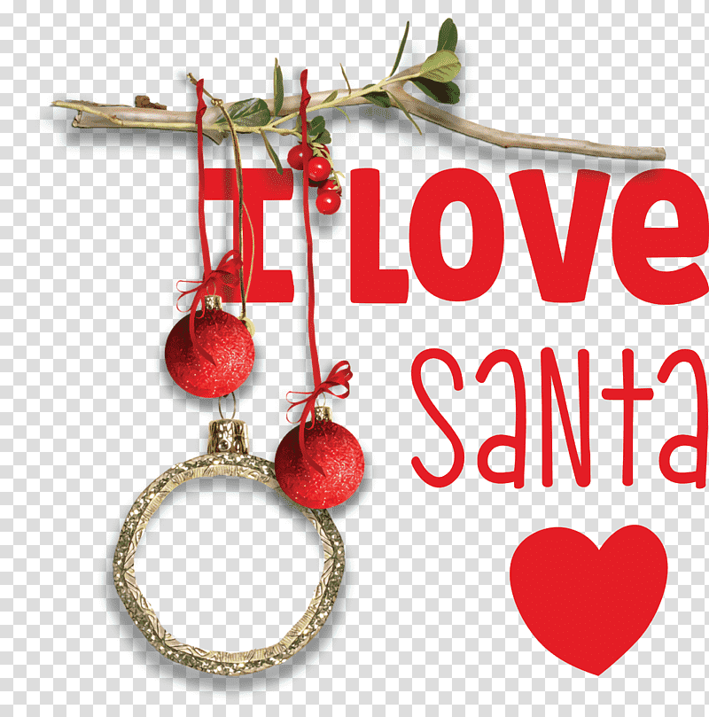 I Love Santa Santa Christmas, Christmas , Christmas Ornament, Ded Moroz, Snegurochka, Christmas Day, Santa Claus transparent background PNG clipart