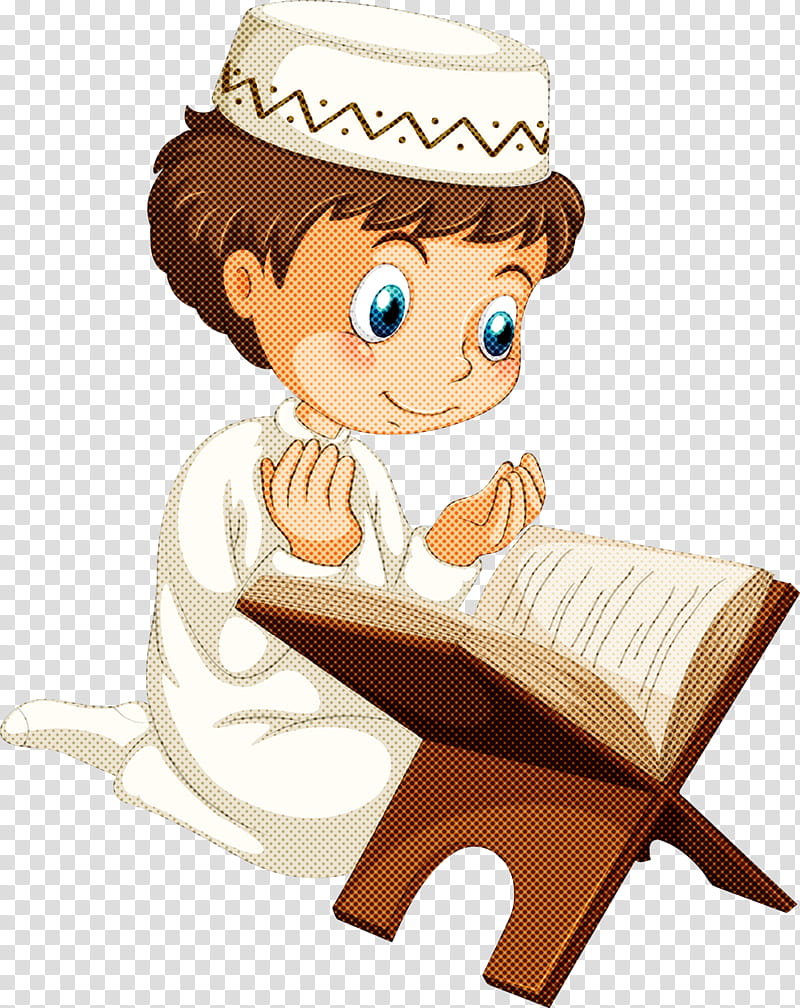 Muslim People, Cartoon, Reading, Pianist transparent background PNG clipart