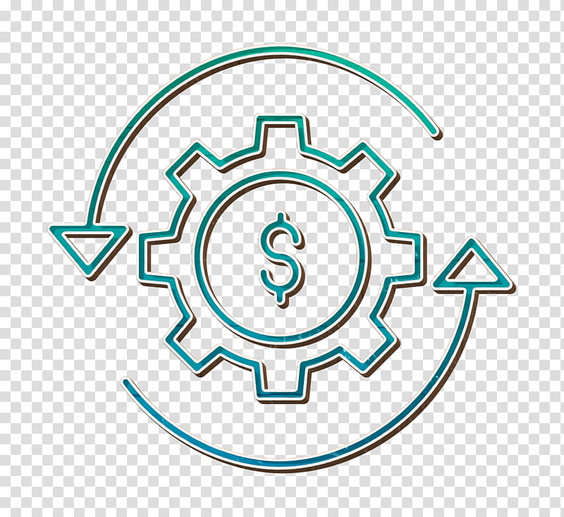 Revenue icon Investment icon Profit icon, Logo, Symbol, Circle, Emblem transparent background PNG clipart