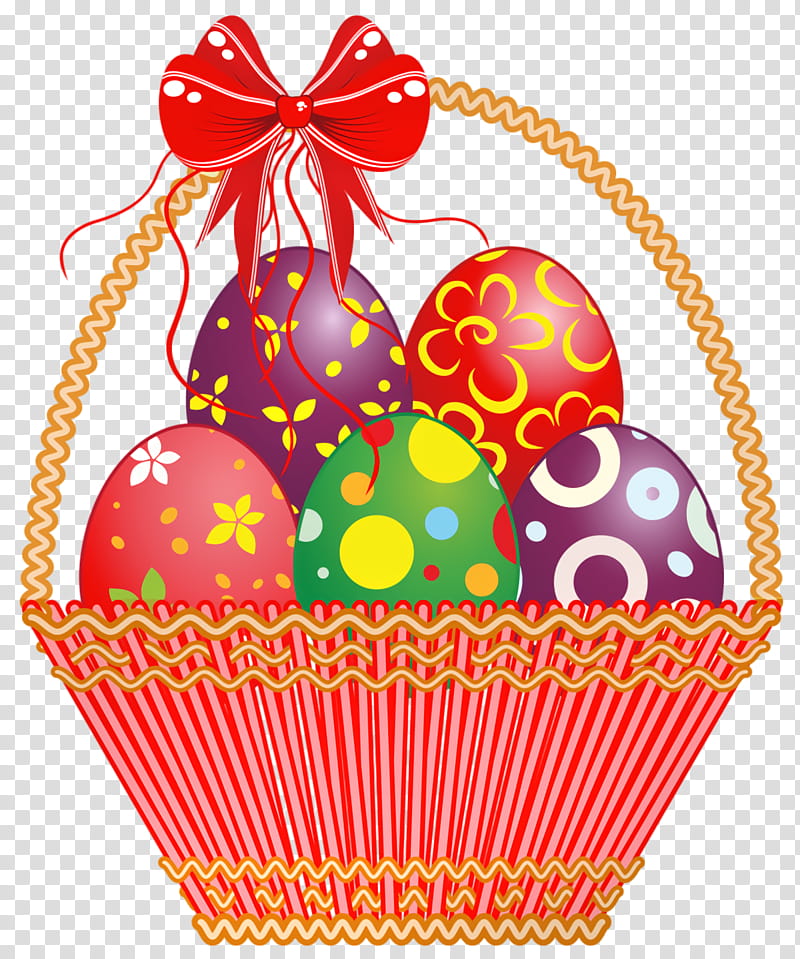 Easter egg, Easter Basket Cartoon, Happy Easter Day, Eggs, Gift Basket, Present, Food, Baking Cup transparent background PNG clipart