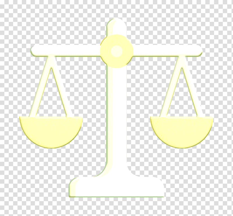 Real assets icon Justice icon Kilograms icon, Symbol, Chemical Symbol, Yellow, Line, Meter, Science transparent background PNG clipart