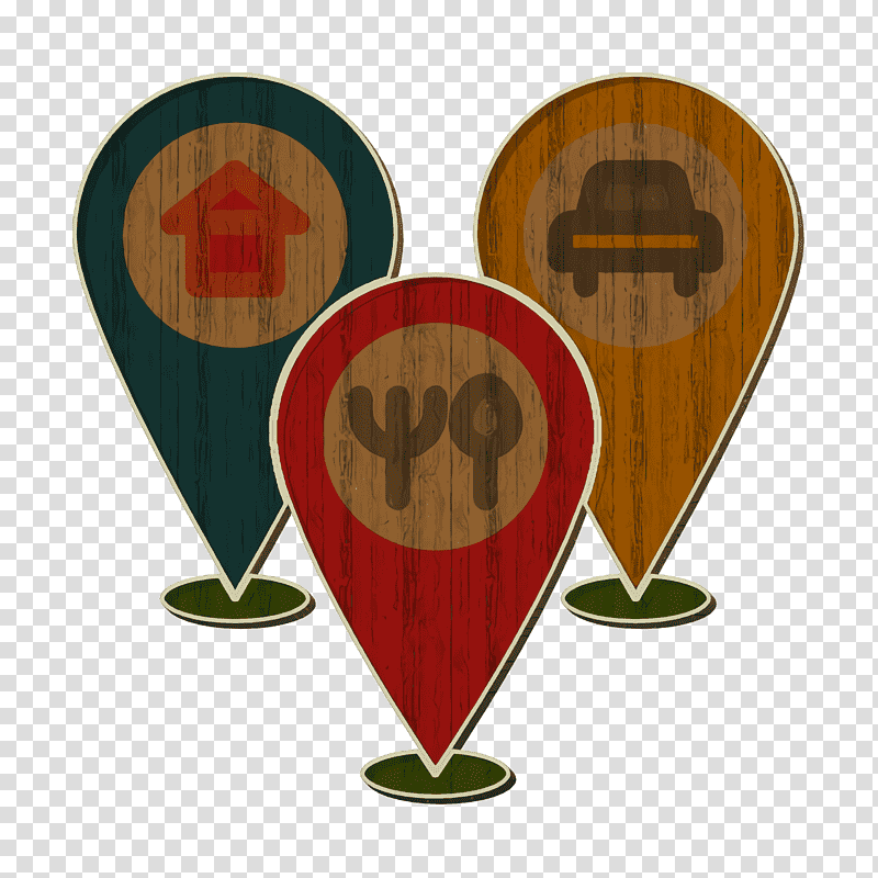 Navigation icon Place icon Location pin icon, Hotair Balloon, Heart, Atmosphere Of Earth transparent background PNG clipart