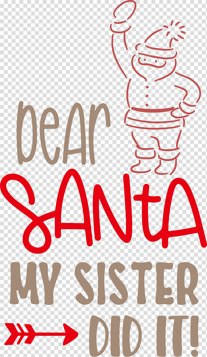 Dear Santa Christmas Santa, Christmas , Meter, Line, Happiness, Behavior, Human transparent background PNG clipart